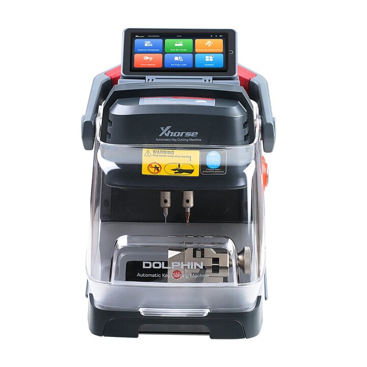 Xhorse Dolphin II XP-005L XP005L Portable Automatic Key Cutting Machine with Adjustable Screen and Built-in Battery