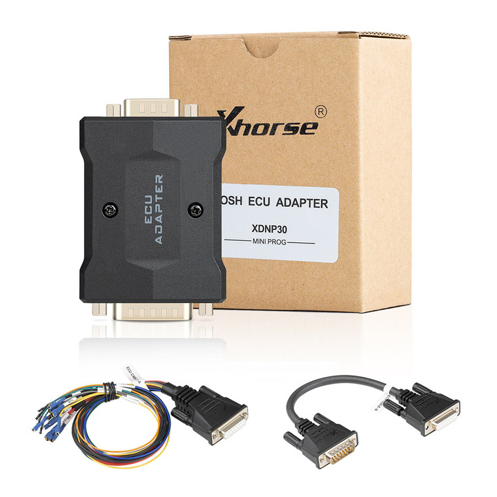 Xhorse XDNP30 Bosh ECU Adapters with 2 Cables For VVDI Key Tool Plus/VVDI Mini Prog