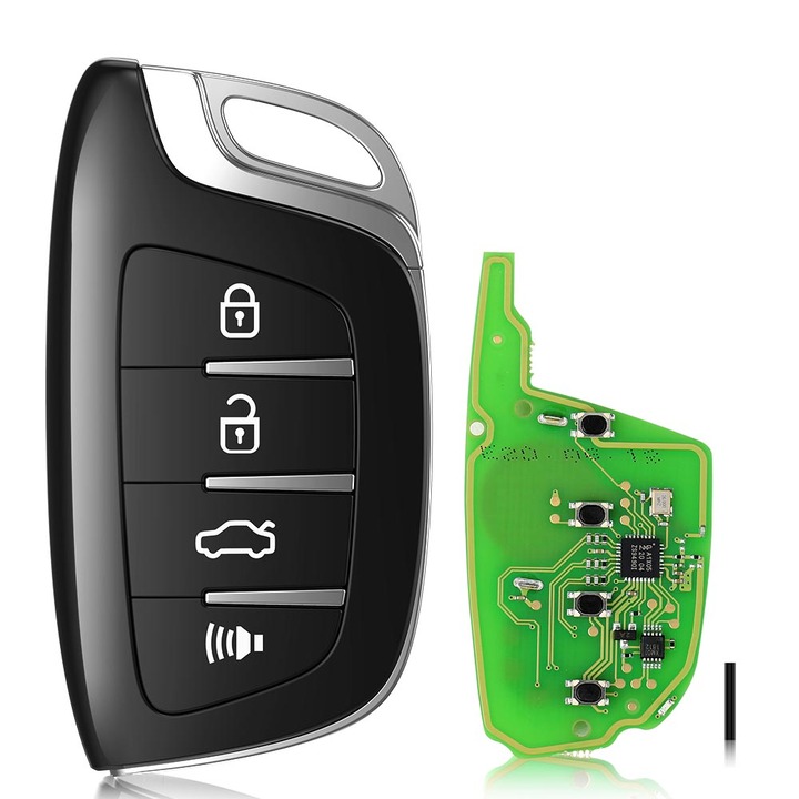Xhorse XSCS00EN Smart Remote Key Colorful Crystal 4 Buttons Keyblank Inside Black English 5pcs/lot