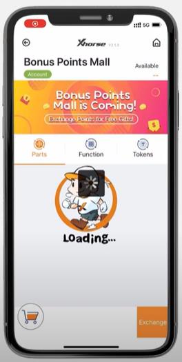 xhorse app get bouns points-02